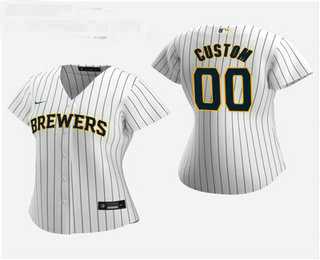 Women Customized Milwaukee Brewers 2020 White Alternate Nike Jersey,We sell and wholesale Women Customized Milwaukee Brewers 2020 White Alternate Nike Jersey on line form chian!
